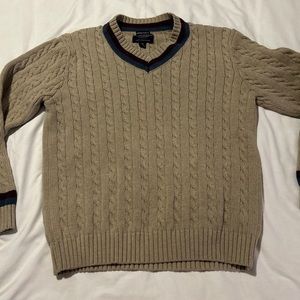 Mens Vintage American Eagle Outfitters Large Tan Sweater